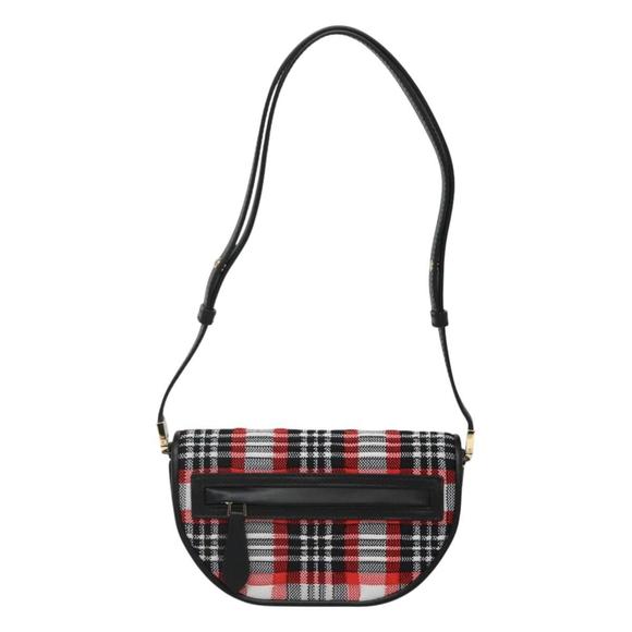 Burberry Olympia Red Canvas shoulder - Picture 1 of 10